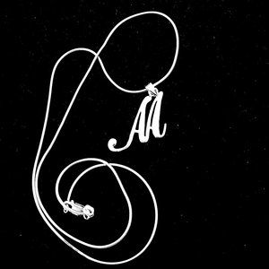 Sterling Silver initial "M" Necklace